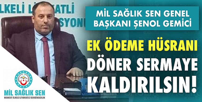 Ek Ödeme Hüsranı... Döner Sermaye Kaldırılsın!