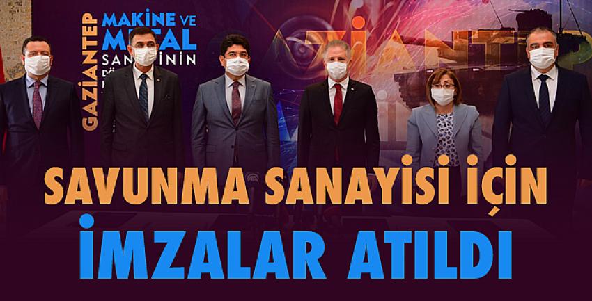 Savunma Sanayisi için imzalar atıldı