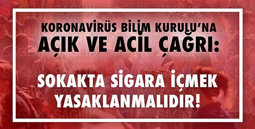 Sokakta sigara içmek yasaklanmalıdır!