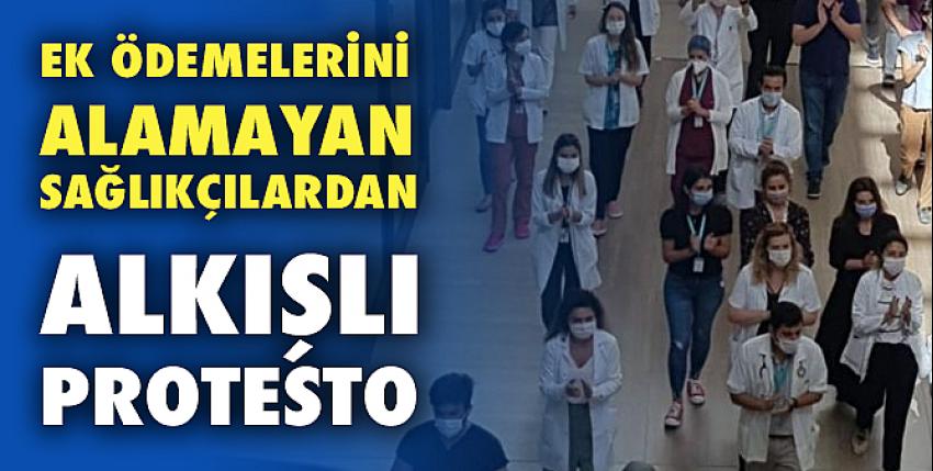 Başakşehir Çam ve Sakura Şehir Hastanesi’nde alkışlı protesto