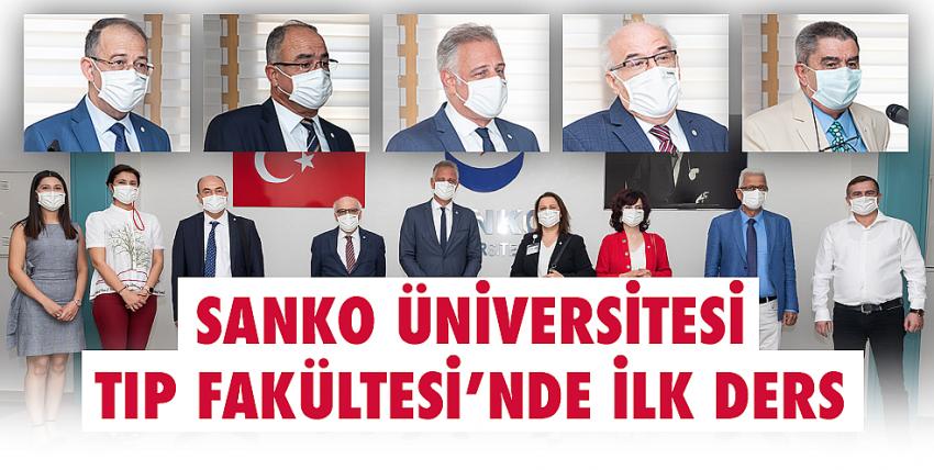 Sanko Üniversitesi Tıp Fakültesi’nde İlk Ders