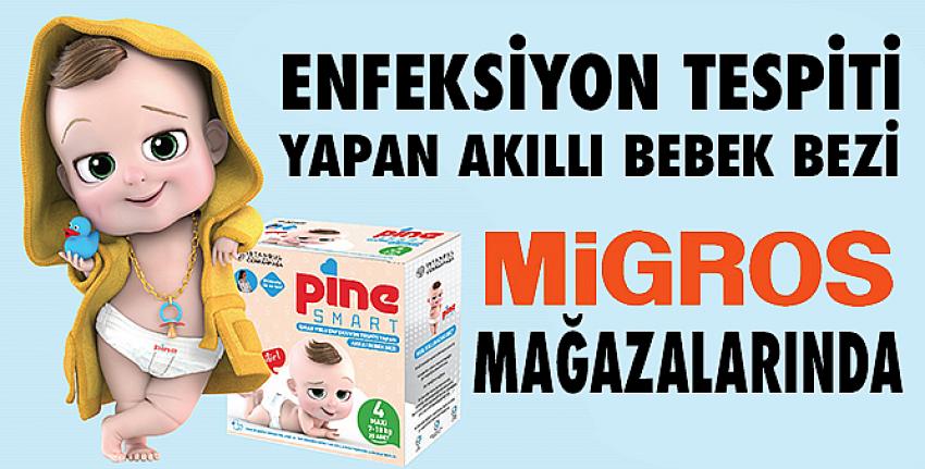 Enfeksiyon Tespiti Yapan Akıllı Bebek Bezi Migros Mağazalarında