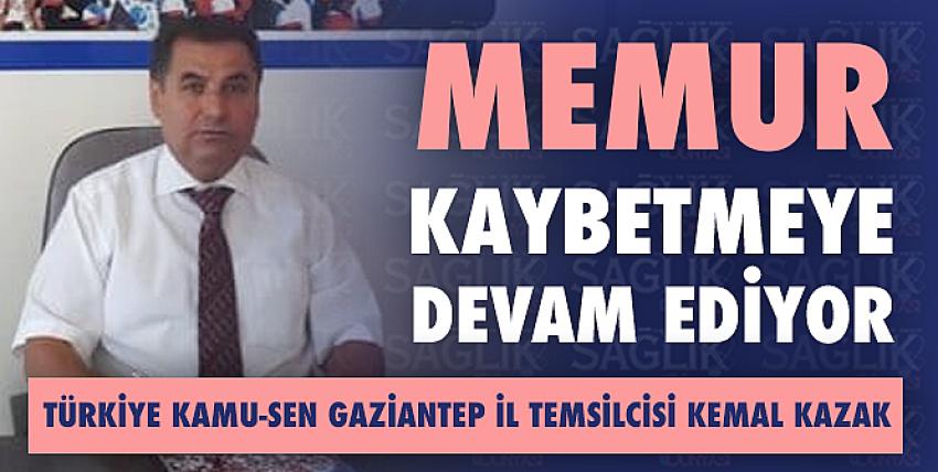 Memur Kaybetmeye Devam Ediyor