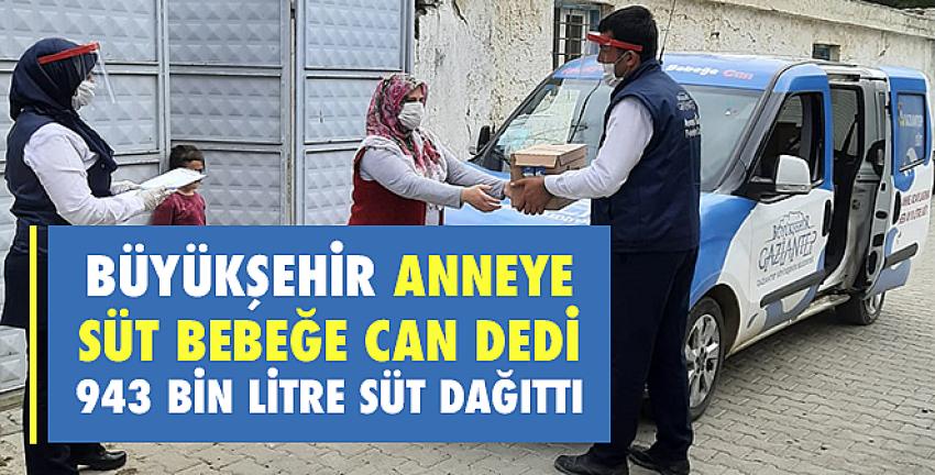 Büyükşehir Anneye Süt Bebeğe Can Dedi 943 Bin Litre Süt Dağıttı