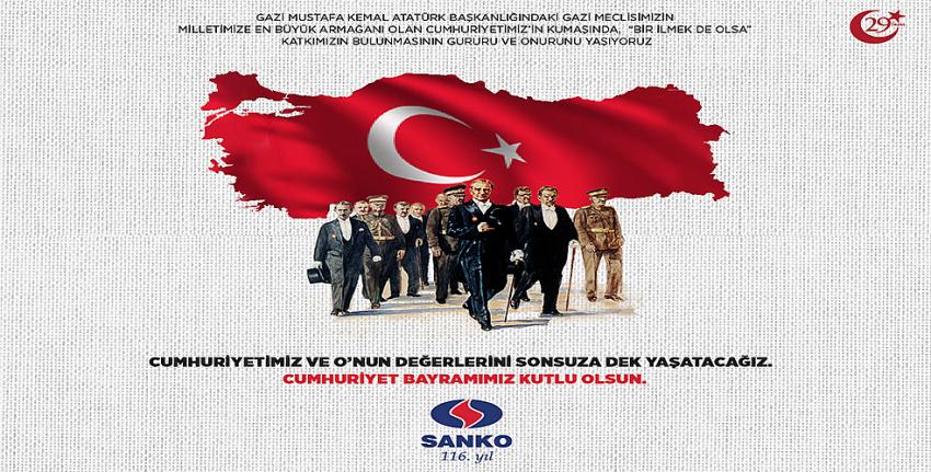29 Ekim Cumhuriyet Bayramımız Kutlu Olsun