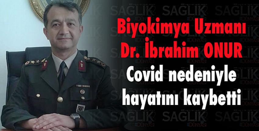 Biyokimya Uzmanı Dr İbrahim ONUR