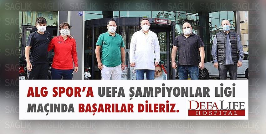 ALG SPOR’a UEFA Şampiyonlar Liginde başarılar dileriz.