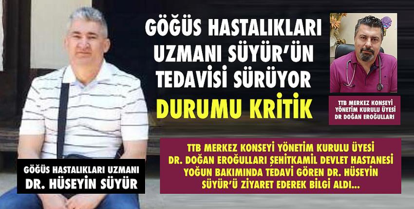 Dr. Hüseyin Süyür’ün Tedavisi Sürüyor...