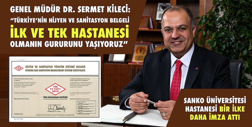 Sanko Üniversitesi Hastanesi Bir İlke Daha İmza Attı