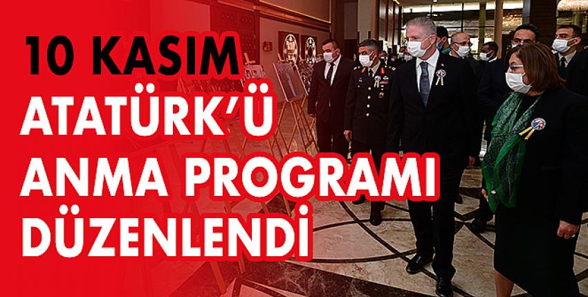 10 Kasım Atatürk’ü Anma Programı Düzenlendi