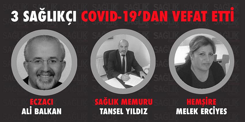 3 Sağlıkçı Covıd-19’Dan Vefat Etti