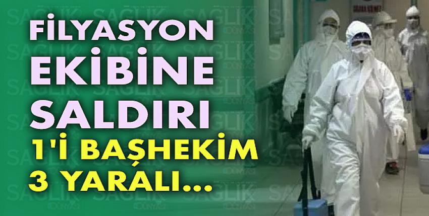 Filyasyon ekibinin aracının önünü kesip saldırdılar: 1