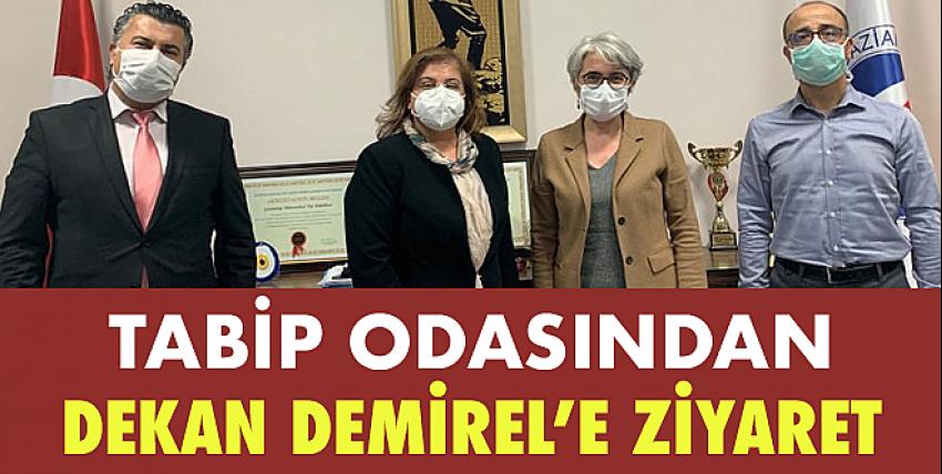 Tabip Odasından Demirel’e Ziyaret