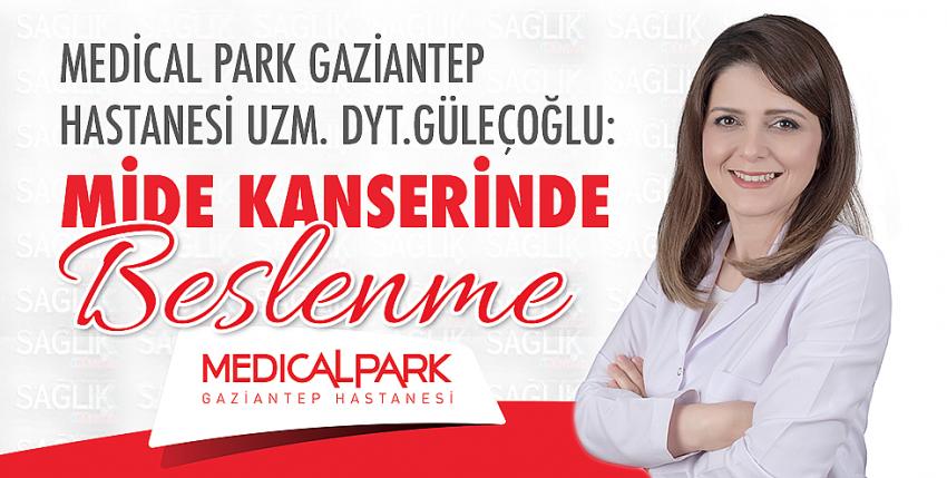 Uzm.Dyt. Güleçoğlu: Mide Kanserinde Beslenme