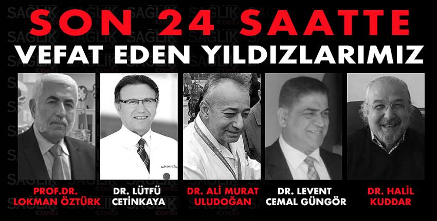 Son 24 saatte vefat eden yıldızlarımız...