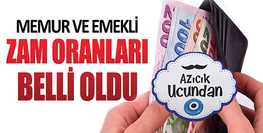 Memur ve emeklilerin 2021 zamlı maaşları açıklandı!