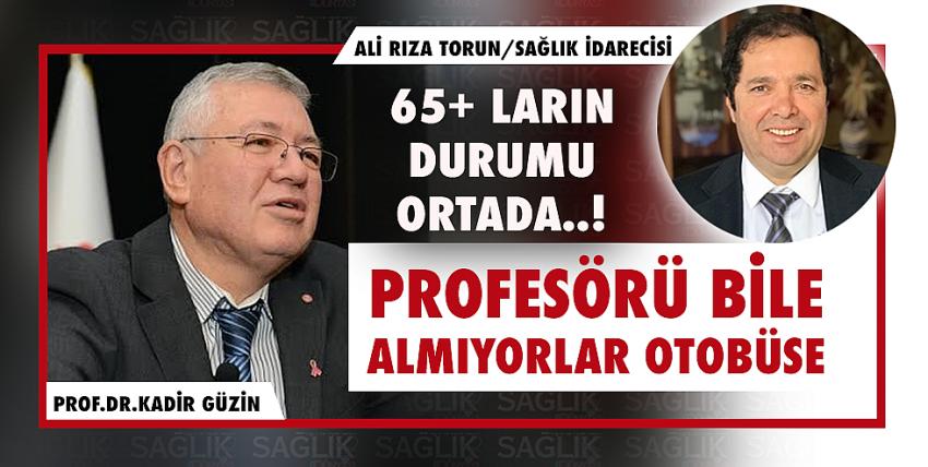 65+ ların durumu ortada, Profesörü bile almıyorlar otobüse!