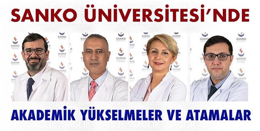 Sanko Üniversitesi’nde Akademik Yükselmeler Ve Atamalar