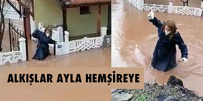 Alkışlar Ayla Hemşireye