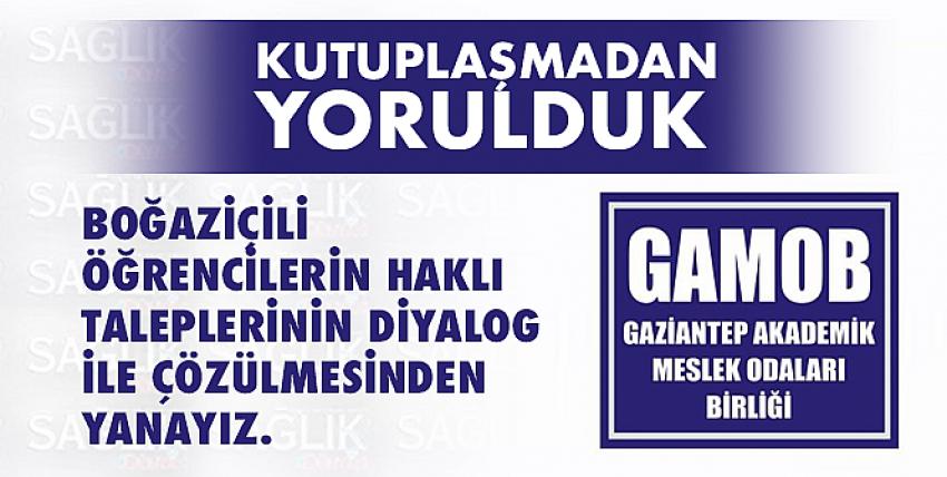 Gaziantep Akademik Meslek Odaları Birliği Basın Açıklaması