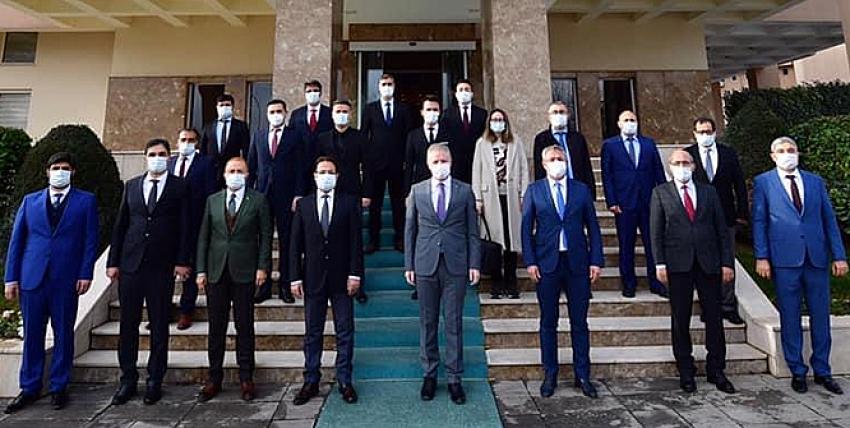İl Sağlık Müdürü Tiryaki, Vali Davut Gül