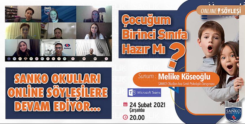 Sanko Okulları Online Söyleşilere Devam Ediyor...