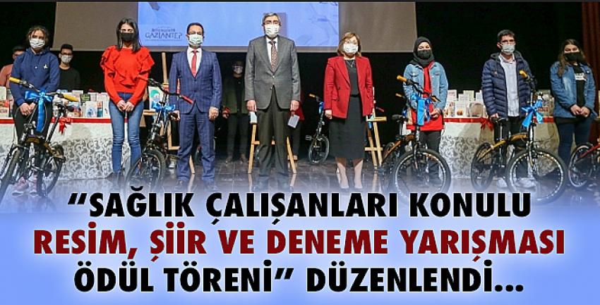 “Sağlık Çalışanları Konulu Resim, Şiir ve Deneme Yarışması Ödül Töreni” düzenlendi