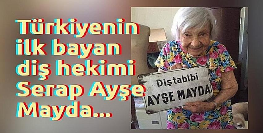 Bir zarif hanımefendi Serap Ayşe Mayda...