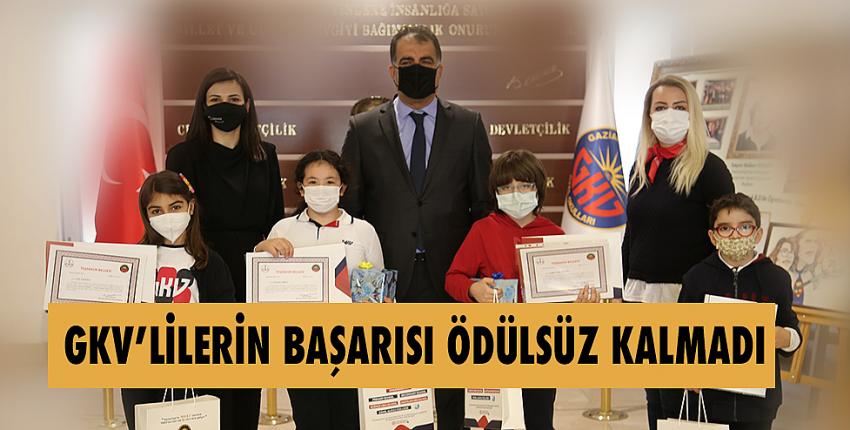 GKV’lilerin Başarısı Ödülsüz Kalmadı 