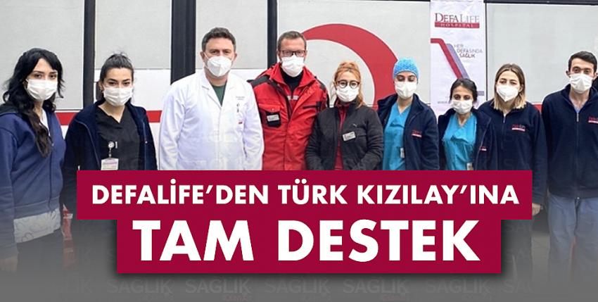 Defalife’den Türk Kızılay’ına Tam Destek