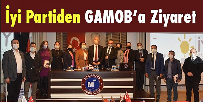 İyi Partiden GAMOB’a Ziyaret