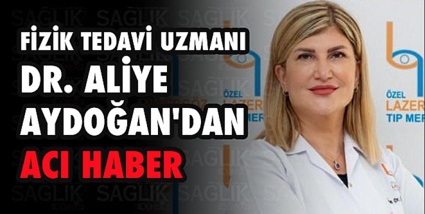 Fizik Tedavi Uzmanı Dr. Aliye Aydoğan
