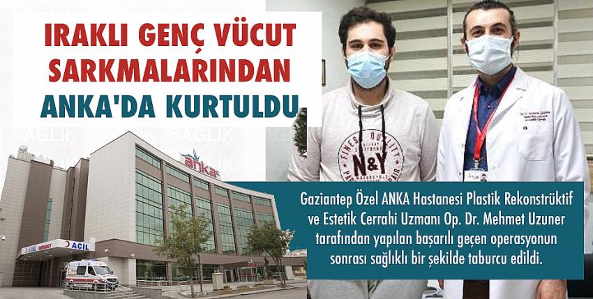 Iraklı genç vücut sarkmalarından ANKA