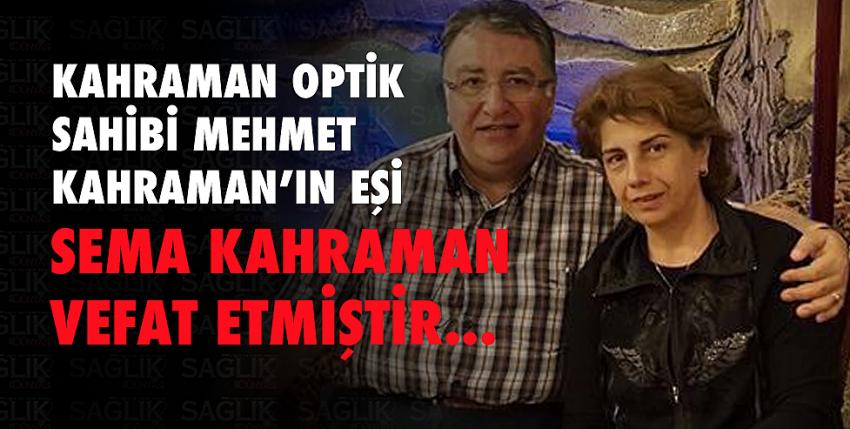 Kahraman Optik sahibi Mehmet Kahraman