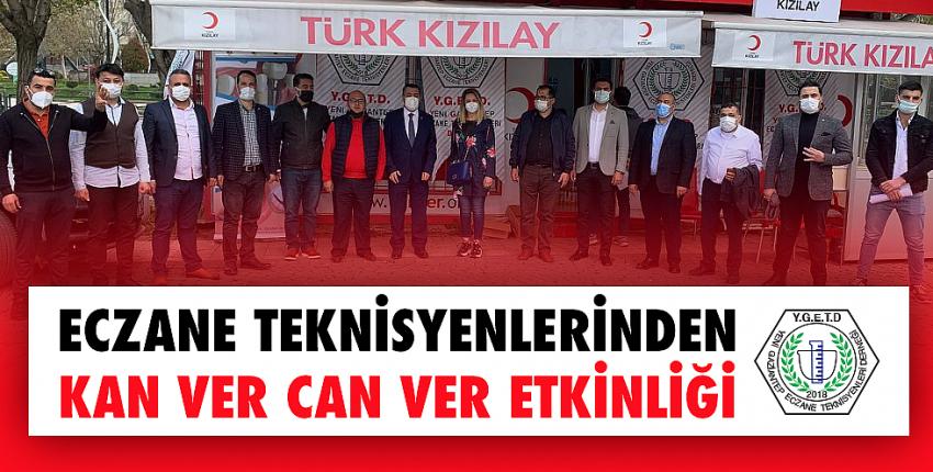 Kan ver Can ver etkinliği büyük ilgi gördü 