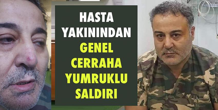 Hasta yakınından doktora saldırı!