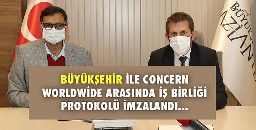 Büyükşehir İle Concern Worldwide Arasında İş Birliği Protokolü İmzalandı