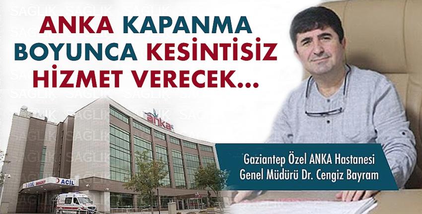 ANKA kapanma boyunca kesintisiz hizmet verecek