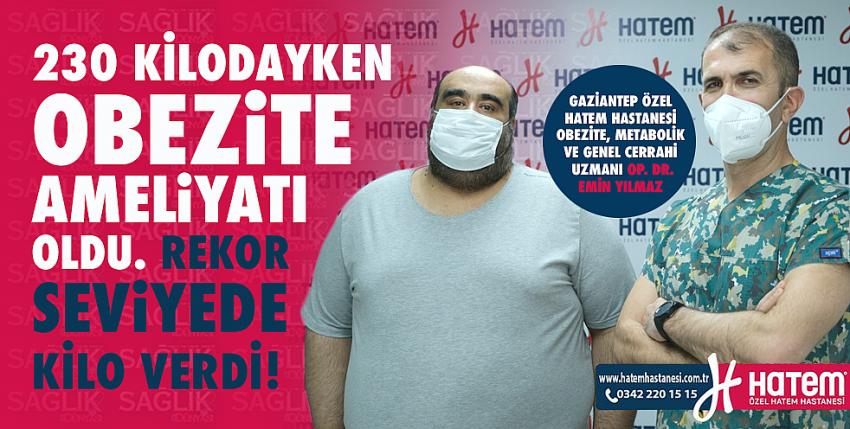 230 Kilodayken Obezite Ameliyatı Oldu... Rekor Seviyede Kilo Verdi