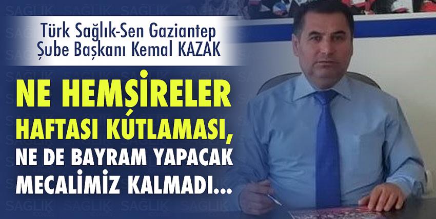 Ne Hemşireler Haftası Kutlaması, Ne De Bayram Yapacak Mecalimiz Kalmadı