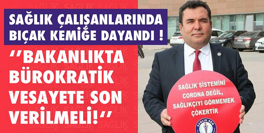 Sağlık Çalışanlarında Bıçak Kemiğe Dayandı!