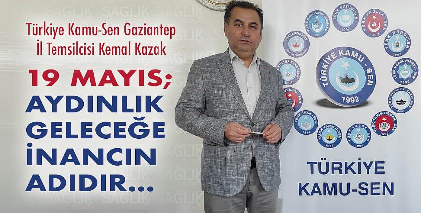 19 Mayıs; Aydınlık Geleceğe İnancın Adıdır