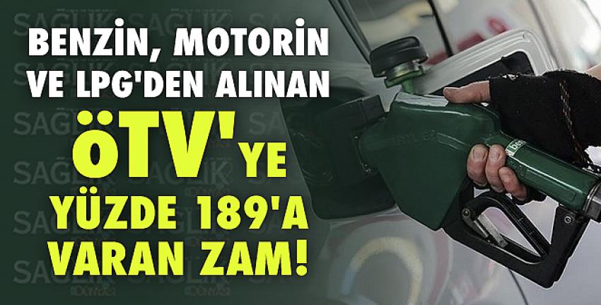 Benzin, motorin ve LPG