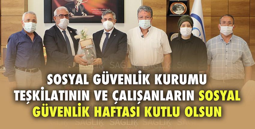 Sosyal güvenlik kurumu teşkilatının ve çalışanların Sosyal güvenlik haftası kutlu olsun.