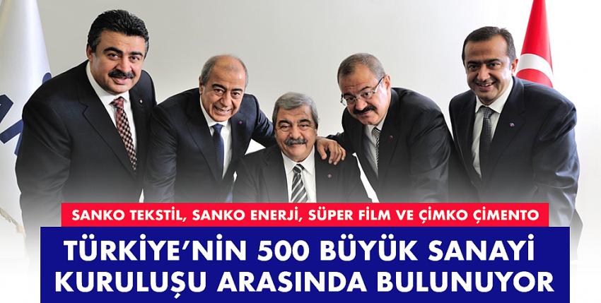 İSO 500’deki SANKO Şirketleri