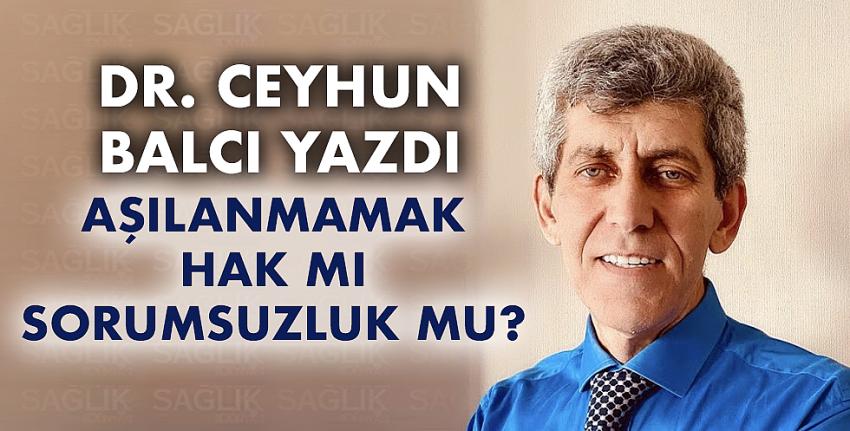 Aşılanmamak hak mı sorumsuzluk mu?