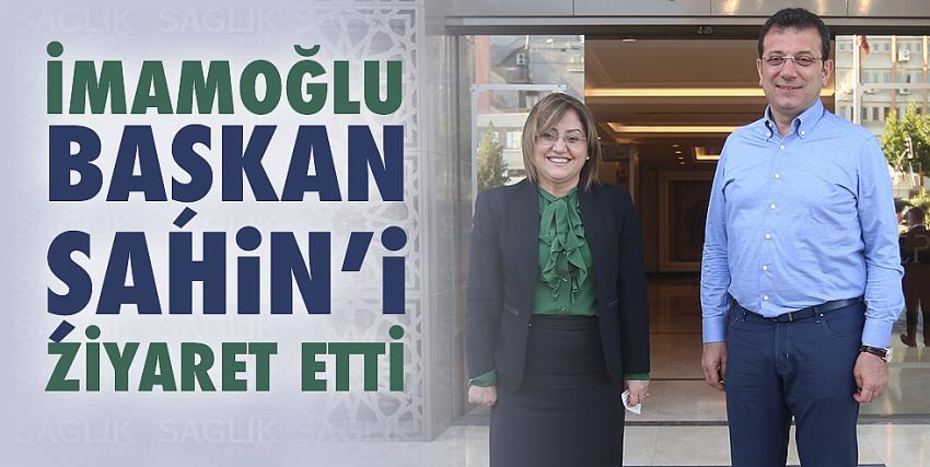 İmamoğlu Başkan Şahin’i Ziyaret Etti