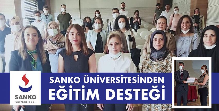 SANKO Üniversitesi’nden Eğitim Desteği