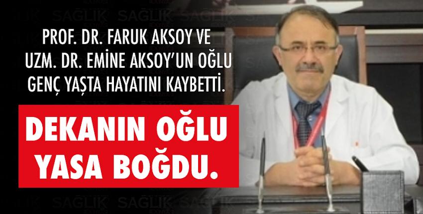 Dekanın oğlu yasa boğdu