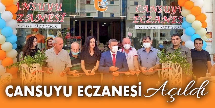 Cansuyu Eczanesi Açıldı.